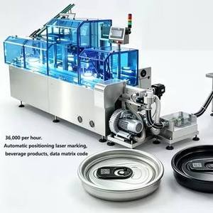 Machine de marquage laser Mopa pour le codage de l'aluminium, dispositif d'impression de codes stables sur les couvercles de canettes, conforme aux normes Chestny Znak et ASL BELGISI - Product Image 3