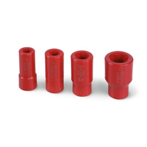 <b>Set</b> of 4 Beta 914MQ-A/S4 insulated technopolymer socket wrenches with 3/8" female <b>square</b> drive - Product Image 1