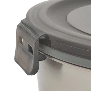 Nhà bếp SUS 304 thép không gỉ cách điện lò vi ba kín <span class=keywords><strong>Stackable</strong></span> máy rửa chén an toàn không bị rò rỉ-bằng chứng thực phẩm lưu trữ container PP - Product Image 2