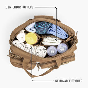 Mochila Táctica para Bebé, Bolsa de Pañales Táctica con <span class=keywords><strong>Cambiador</strong></span>, Bolsa de Pañales Táctica - Product Image 6