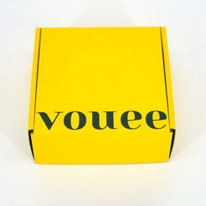 Gelbe Flugzeug box schöne warme Geschenk box Geschenk papier box - Product Image 4