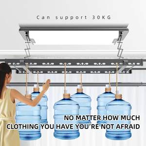 Secador <span class=keywords><strong>de</strong></span> Ropa Eléctrico LED Inteligente para Balcón <span class=keywords><strong>de</strong></span> Gran Altura, Resistente al Viento - Product Image 5