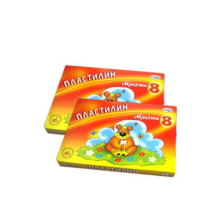 थोक 8-रंग प्लेआटा दीदी किट बच्चों के लिए पर्यावरण अनुकूल नरम गैर विषैले मॉडलिंग मिट्टी - Product Image 2