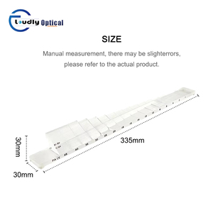 HB-16 Alta Qualidade Oftálmica Horizontal Prisma Bar 16 Dioptrias Optometria Prisma Bar Solto Conjunto De Instrumentos Ópticos - Product Image 5