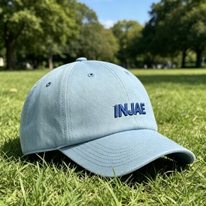 Casquette de baseball décontractée bleu clair avec broderie 3D, légère et respirante, idéale pour le golf, la randonnée et le streetwear - Product Image 5