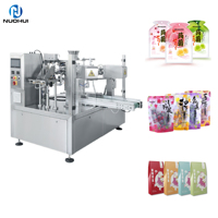 Machine automatique de remplissage et de scellage de sachets en mylar pour bourgeons de chanvre secs, fleurs de chanvre CBD