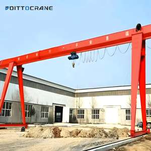 Grúa Pórtico Monoviga de 5, 10, 20 y 30 Toneladas, Tipo MH, Montada sobre Rieles, 5t 10t - Product Image 2