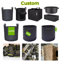 Pot de pépinière en plastique biodégradable et réutilisable à 6 cultures Tissu non tissé en géotextile robuste Caractéristiques écologiques
