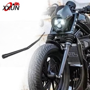 Manillar Recto para Motocicleta XXUN, con Diseño de Hoyuelos, para <span class=keywords><strong>Honda</strong></span> Rebel CMX 300 CMX300 CMX-300 2020-2023, Accesorios - Product Image 1