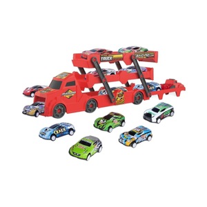 Camión de juguete plegable para niños con catapulta y tres niveles de almacenamiento, camión grande de simulación de aleación a escala 1:5 para niños - Product Image 5