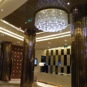 2023 итальянский Современный дизайнерский креативный круглый отель Вилла домашний декор светодиодная хрустальная люстра лампа
