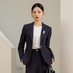 HARCHOY 2026 Vente en gros Costume pour femme Printemps Été Costume d'affaires Veste noire pour le bureau Entretien <span class=keywords><strong>Blazer</strong></span> Pantalon Ensemble Respirant - Product Image 1