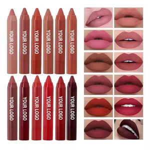 MLM Vegan Matte <b>Lip</b> Liner Waterproof Liquid <b>Lip</b> Gloss Cruelty Free No Smudge High Color <b>Lip</b> Kit Wholesale waterproof <b>lip</b> kit - Product Image 4
