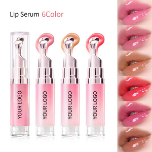Private Label Custom Logo Metal Tip Plumping <strong>Lip</strong> Serum Hydrating Glossy <strong>Lip</strong> Oil for <strong>Lip</strong> Care - Product Image 6