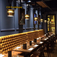 Meubles de restaurant de Dubaï avec un design moderne et confortable et un environnement de quartier accueillant Ensemble de tables et de chaises