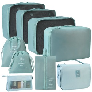 Popular para Amazon, bolsa <span class=keywords><strong>de</strong></span> almacenamiento <span class=keywords><strong>de</strong></span> ropa transfronteriza <span class=keywords><strong>de</strong></span> varios estilos, almacenamiento <span class=keywords><strong>de</strong></span> <span class=keywords><strong>viaje</strong></span> impermeable, conjunto <span class=keywords><strong>de</strong></span> nueve piezas con cremallera Seven Eight - Product Image 2