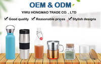 Bentuk Bulat 106Ml 212Ml 314Ml 580Ml Botol Kaca Ergo untuk Madu Permen Bunga Kering Selai Teh Grosir