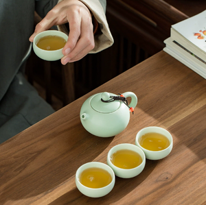 Portable Travel Tea <b>Set</b> the Ceramic <b>Teapots</b> Can Be Customized With Logos and Colors Creative Gift - Product Image 5