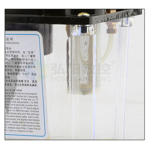 Engrasador eléctrico HYCNC, lubricador de aceite automático de 220V con Control de temporizador para máquina enrutadora CNC, sistema de lubricación automática - Product Image 5