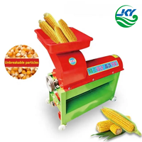 Batteuse multifonctionnelle pour blé, soja, sorgho et riz, haricots secs, maïs, machine à battre le maïs, batteuse à maïs