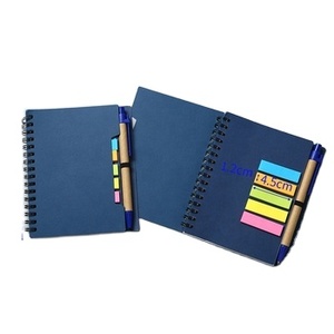 Sy8654 Bán Buôn Thân Thiện Với Môi Kraft Máy Tính Xách Tay Dễ Thương Văn Phòng Phẩm Chú Ý Tùy Chỉnh Máy Tính Xách Tay Với Logo Và Bút - Product Image 1