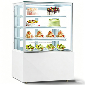 Vitrine Réfrigérée Commerciale en Verre pour Gâteaux avec Unité d'Eau Froide, Cabinet Réfrigéré Économe en Énergie - Product Image 6
