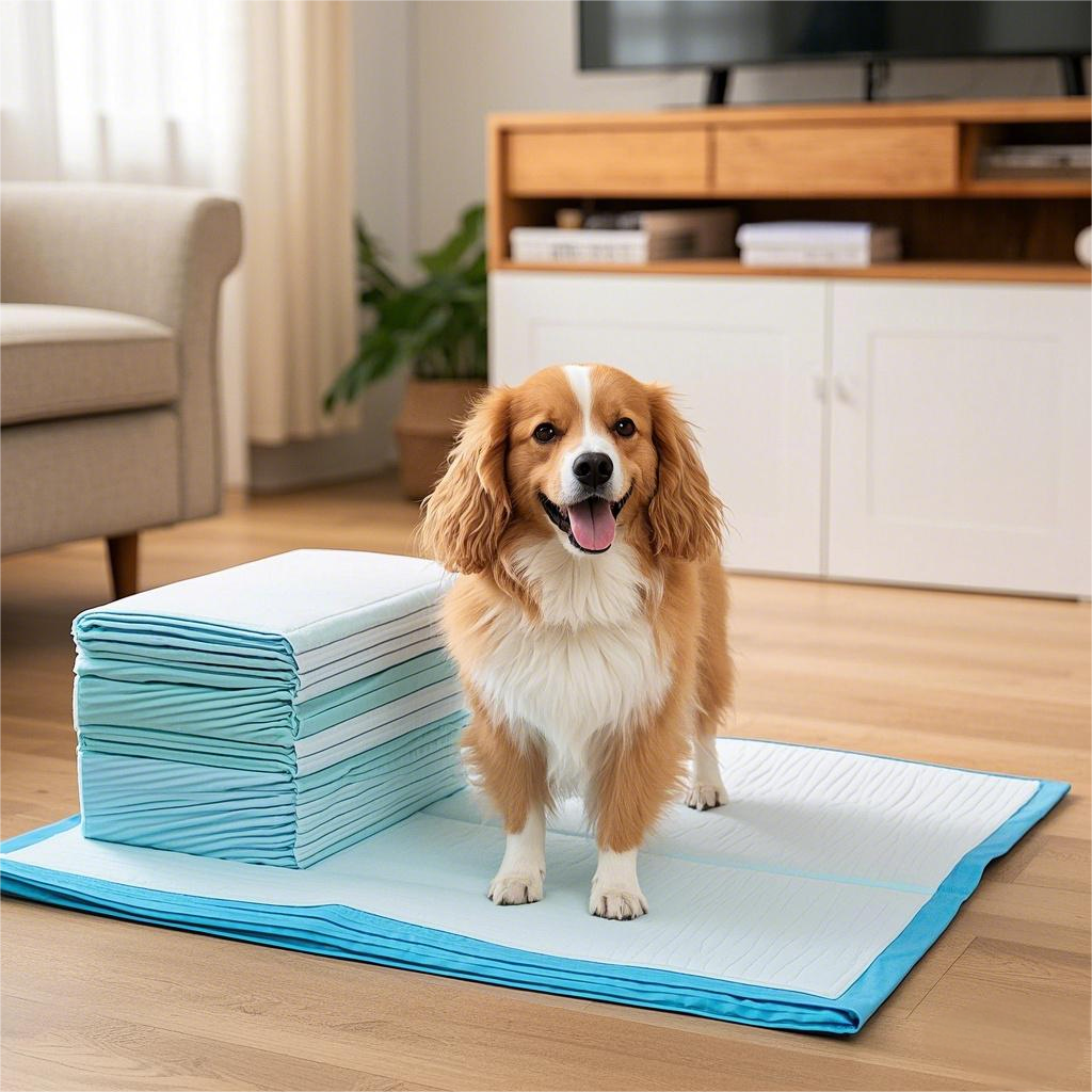 Super Absorbent Disposable Pet Pads Fast Water Lock Leakage High Free Custom Made Paper Bamboo for Pet Training