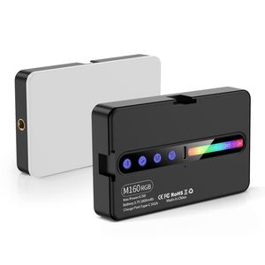 Lumière de remplissage RVB pour appareil photo et Selfie10W Puissance maximale 2700-6500K Modes réglables Batterie intégrée Mini lumière vidéo ultra longue durée - Product Image 1