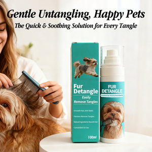 Spray Districante Portatile <span class=keywords><strong>per</strong></span> Pelo di Animali Domestici, Riduce il Pizzicamento e Previene l'Annodamento, <span class=keywords><strong>per</strong></span> un Pelo Morbido e Lucente, <span class=keywords><strong>per</strong></span> la Toelettatura Quotidiana - Product Image 1