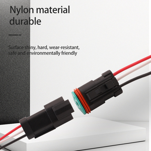 자동차용 <span class=keywords><strong>3</strong></span>핀 여성형 HD031Y-1.6 커넥터 플러그 하우징, 도이치 DTM/ATM <span class=keywords><strong>2</strong></span>웨이 커넥터 플러그 키트 - Product Image 3