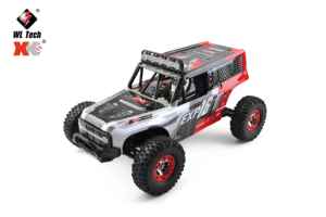 HOSHI WLtoys 124006 Voiture RC tout-terrain 4x4 à l'échelle 1:12, télécommande 2.4G, portée 100m, jouet électrique d'escalade tout-terrain avec chargeur - Product Image 2