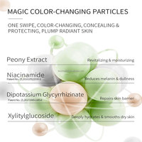 Crème de base pour le visage DDK Luxe Paeony, soin de la peau, correction du teint, hydratante, imperméable, protection solaire, éclaircissement naturel