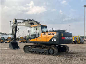 Buona condizione usato <span class=keywords><strong>hyundai</strong></span> escavatore <span class=keywords><strong>R210</strong></span> di seconda mano cingolato R220 R220-9s escavatore per la vendita a Shanghai - Product Image 4