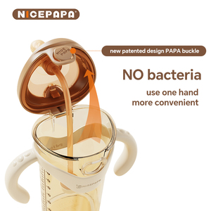 NICEPAPA <span class=keywords><strong>Biberon</strong></span> anti-colique en PPSU avec bouchon à clapet, sans BPA, design innovant, en promotion - Product Image 3