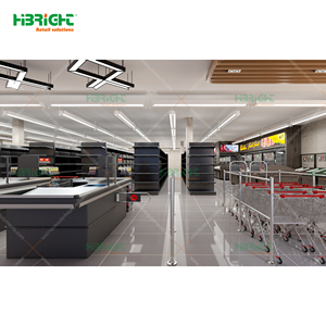 Superstore Merchandising Kit: End-cap Racks, Cooling Aisles, and Large <b>Baskets</b> - Product Image 1