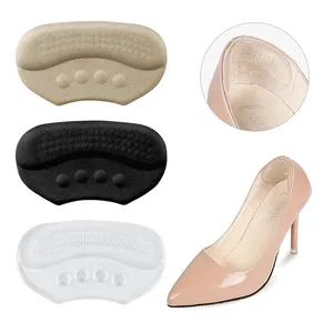 Silicone Gel Heel Protectors Self-adhesive Heel Patch Cushion Pads Painless Heel Liner Grip Stickers