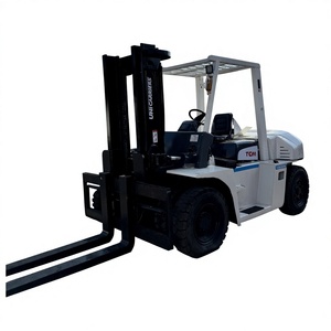 Montacargas diésel Mitsubishi FD70 usado de 7 toneladas, fácil de usar, de Japón, con rendimiento superior, montacargas de segunda mano Mitsubishi FD70 en venta - Product Image 1