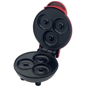 Machine à beignets électrique ronde à 3 trous, pour boulangerie, petit-déjeuner, prise US 110V - Product Image 4