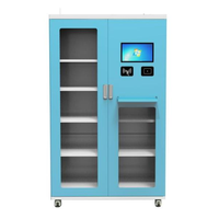 Carte d'empreintes digitales visage inventaire en temps réel pompier équipement stockage UHF RFID armoire de casier intelligente
