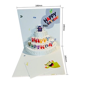 Tarjeta <span class=keywords><strong>de</strong></span> Felicitación <span class=keywords><strong>de</strong></span> <span class=keywords><strong>Cumpleaños</strong></span> con Diseño <span class=keywords><strong>de</strong></span> Monstruo <span class=keywords><strong>de</strong></span> Dibujos Animados, con Música y Luces, en 3D, para Niños, Regalo <span class=keywords><strong>de</strong></span> <span class=keywords><strong>Cumpleaños</strong></span> - Product Image 6