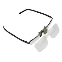 Lunettes grossissantes pliantes SRATE en gros d'usine, lunettes de lecture transparentes MG19156, clip de lunettes grossissantes