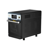 Four à convection électrique en acier inoxydable avec panneau tactile, cuisson accélérée automatique, pour pâtisserie et produits surgelés