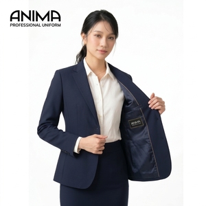 Costume pour femme ANIMA en maille texturée moderne, haute durabilité, résistant au boulochage, tenues de réception formelles, partenaire grossiste - Product Image 1