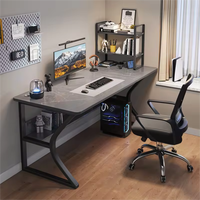 Bureau d'ordinateur de jeu et de travail réglable de base, luxe, bleu, mini, haut de gamme, à vendre