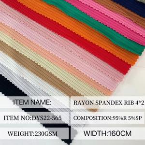 ผ้าสแปนเด็กซ์เรยอน4*<span class=keywords><strong>2</strong></span>นุ่มสบายผ้าถักซับนุ่มสำหรับเสื้อลำลองกระเป๋าเครื่องประดับ - Product Image 4