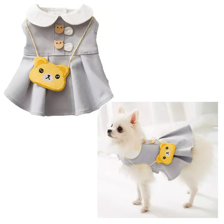 New Cute Pet Luxury Skirt Dog Clothes Cat Dress For Small Dog And Normal Cat