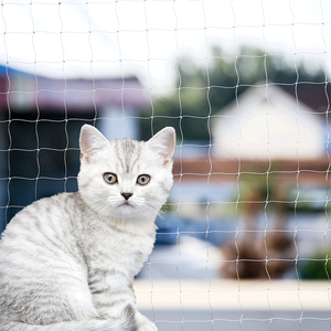 Solución de Protección Invisible <span class=keywords><strong>para</strong></span> Balcones, <span class=keywords><strong>Malla</strong></span> de Monofilamento de Nailon Transparente <span class=keywords><strong>para</strong></span> la Seguridad de Mascotas, Red <span class=keywords><strong>para</strong></span> <span class=keywords><strong>Gatos</strong></span> - Product Image 2