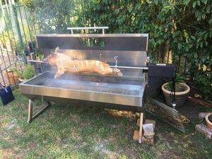 Grillades à <span class=keywords><strong>broche</strong></span> Spartan à capot commercial de 1500 mm, grands grils BBQ avec fenêtre de visualisation - Product Image 3