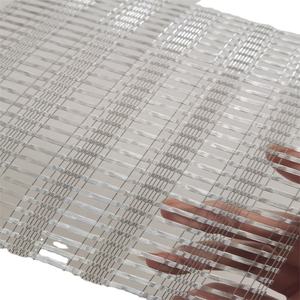Malla Metálica Decorativa de Tejido Plano para Vidrio Laminado con Servicios de Corte y Doblado - Product Image 1