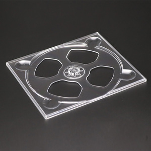 SUNSHING High Quality Blank Media Trays Single Dual DVD Digi Tray Slim Clear CD Digitray for CD/DVD/Blu ray <b>Disc</b> Case - Product Image 2